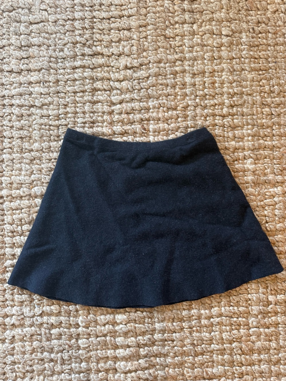 Theory Black Circle Skirt